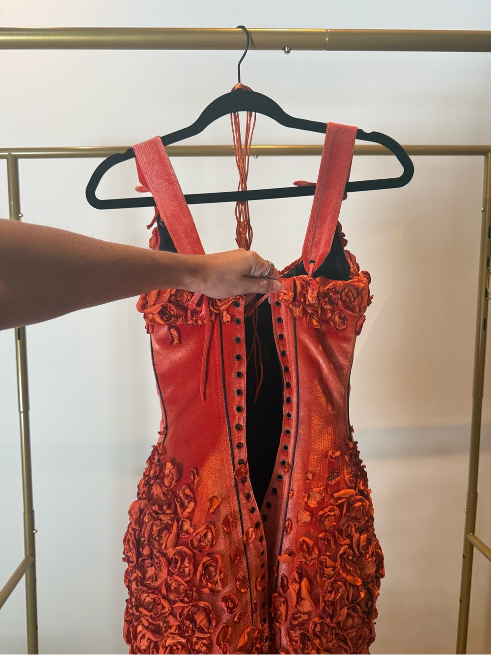 CHAMA Aria Dress — Orange - Picture 5 of 8